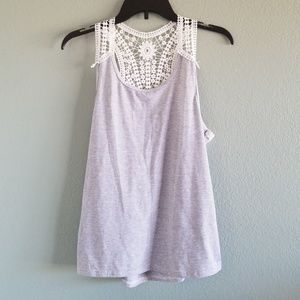 Lacy tank top